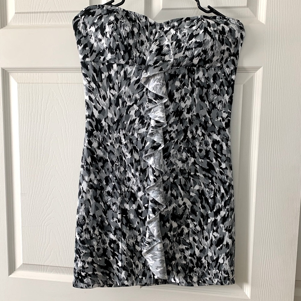 Guess Strapless Mini Dress